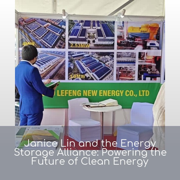 Janice Lin and the Energy Storage Alliance: Powering the Future of Clean Energy